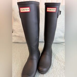 Hunter Black Rain Boots